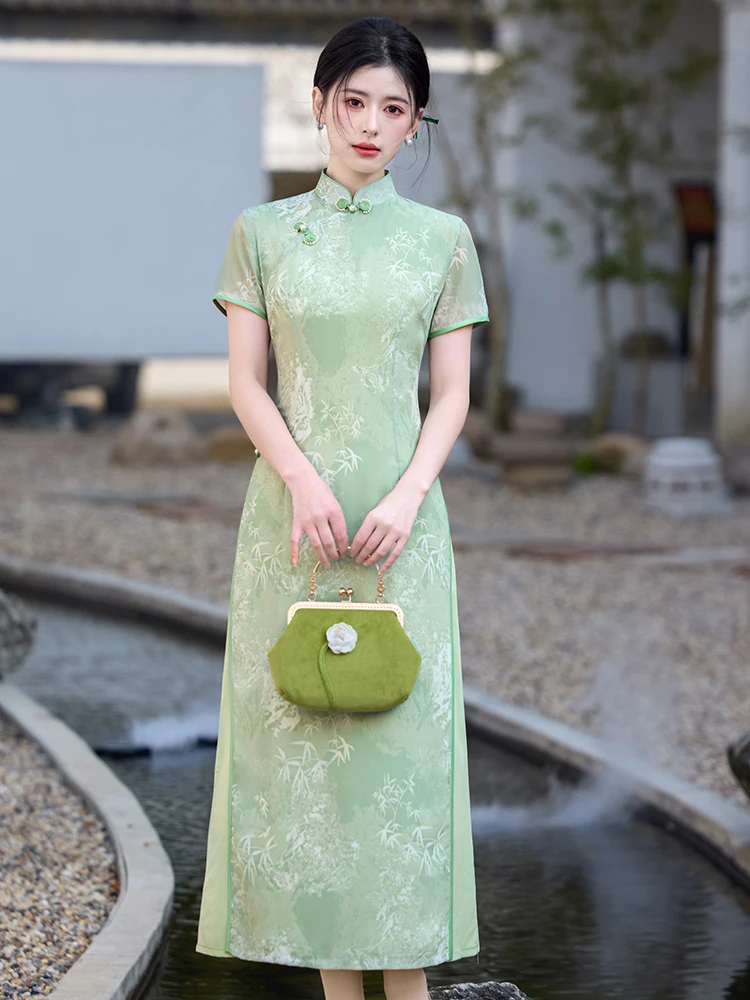 

Женская повседневная одежда Ele een Dr New Chinese Sle с длинными и короткими рукавами из смеси полиэстера и спандекса