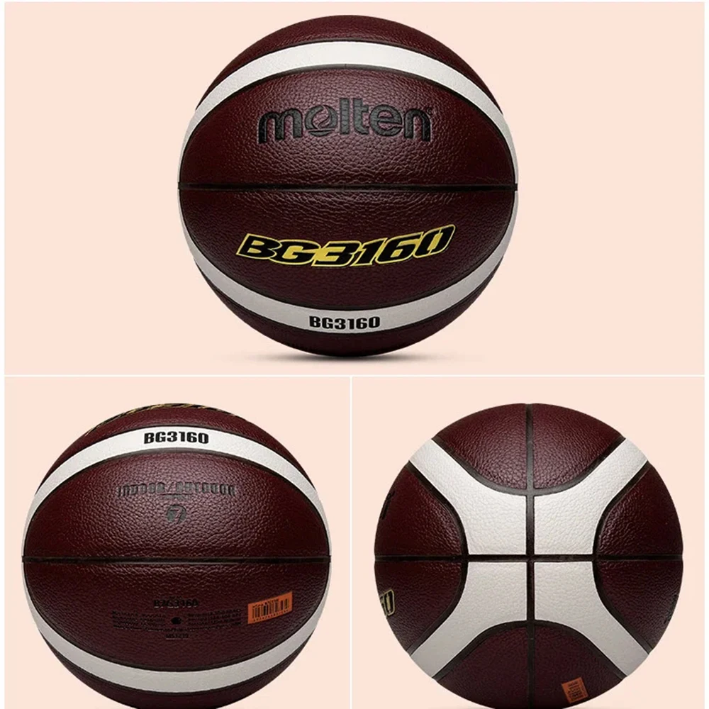 Molten Basketballs Size 7 BG3160 Outdoor Indoor Match Training Balls for Youth Woman Man Standard Basketball