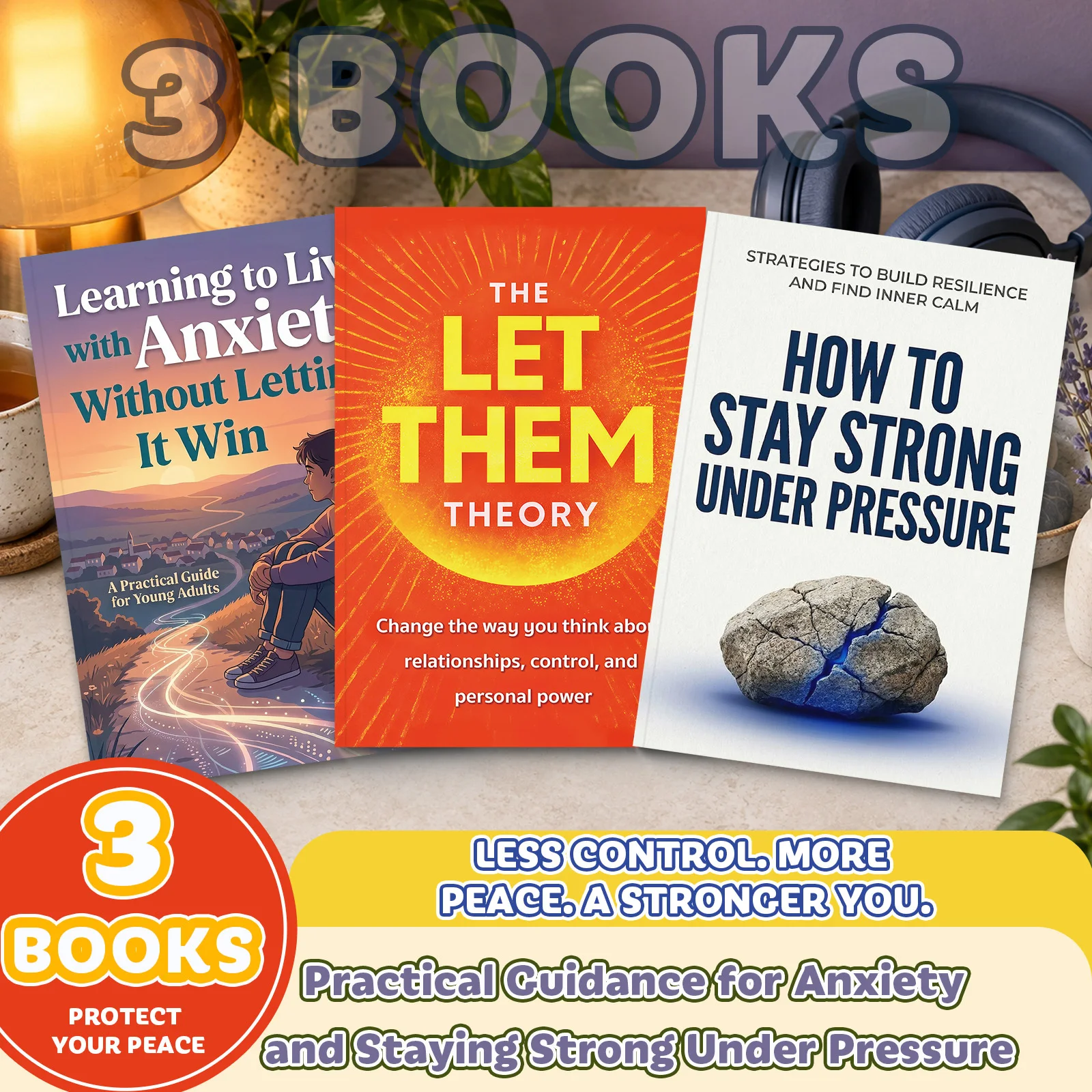 Emotional Resilience & Pressure Management — Practical Skills for Anxiety, Letting Go, Staying Strong and Building Calm, Clarity