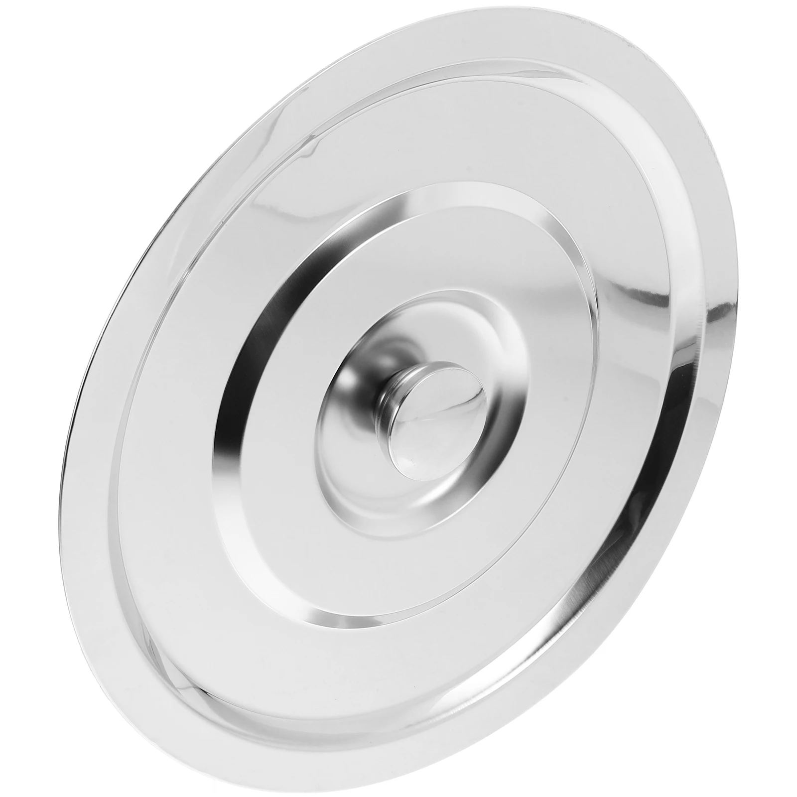 

1pc Stainless Steel Pot Lid Small Pan Saucepan Cover Universal Oil Drum Lids Kitchen Cookware Seasoning Cylinder Cap Easy Clean