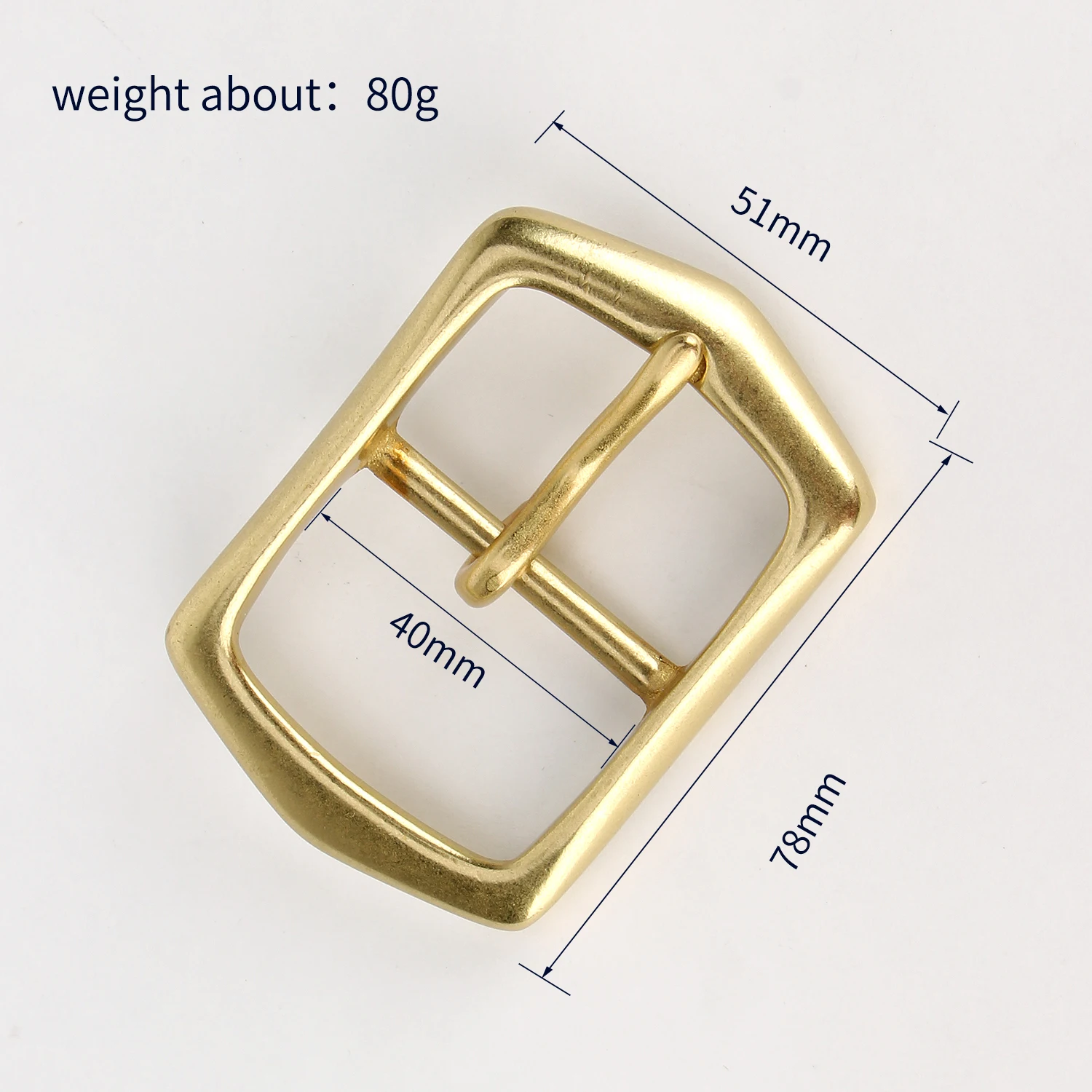 40 مللي متر الصلبة حزام من النحاس مشبك DIY بها بنفسك الجلود الحرفية الجينز بنطلون ملابس غير رسمية الديكور ل 38-39 مللي متر أحزمة العمل الثقيلة #2