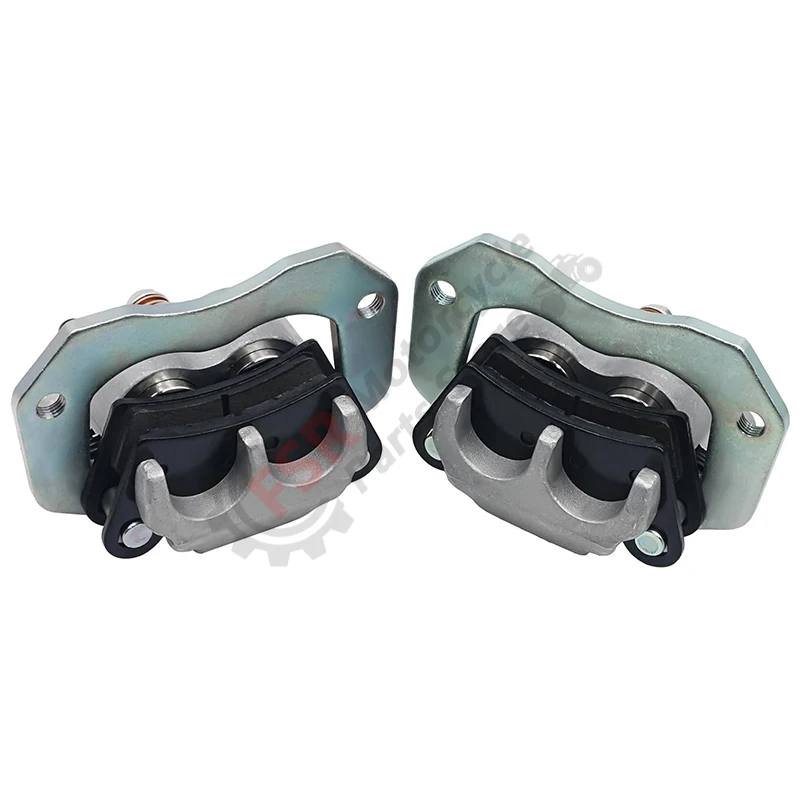 Rear Left & Right Brake Caliper with Pads for Polaris RZR 900 900S 2015-2020 RZR 1000 1000S 2016-2020 General 1912275 1912274