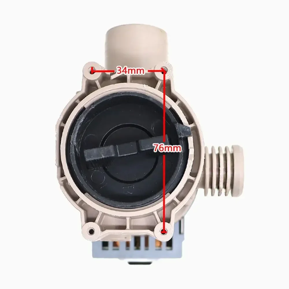 Drain Pump Drain Motor 0022150033660401A For Haier Front Load Washing Machine  Replacement Efficient Water Removal