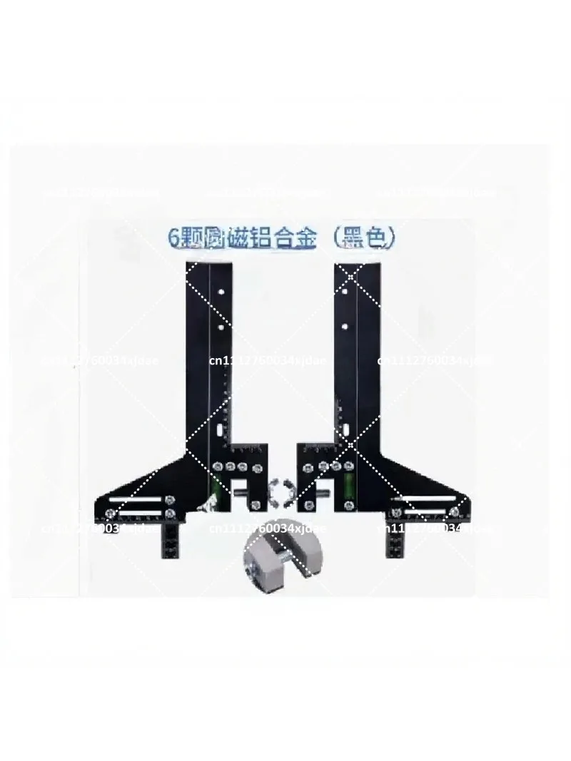 Aluminum Alloy Elevator Guide Rail Positioning Ruler, Single Rail Scale Measuring Tool for Precise Installation