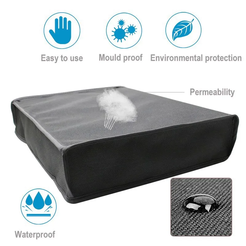 Capa macia Dustproof Case para Xbox One Slim, Game Console Dust Proof, Capa de Lona, Lugar Horizontal