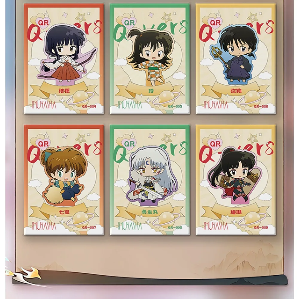 Wholesale Inuyasha Collection Cards Higurashi Kagome Sesshoumaru Exquisite Rare Anime Ink Ancient Style Card Kid Birthday Gift