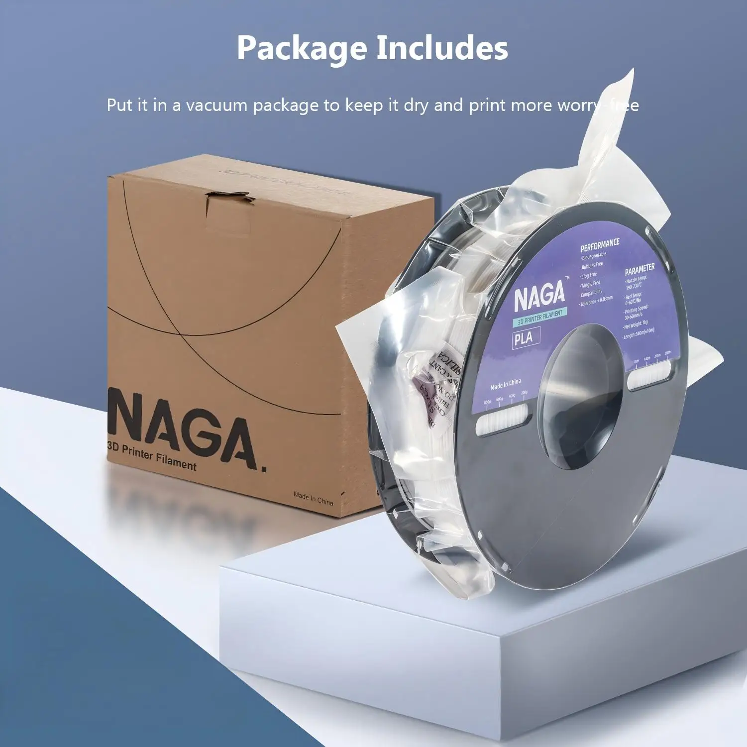 3D Printer Filament PLA 1KG,3D Printers Multiple Color Neat Winding No Tangling,Dimensional Accuracy+/-0.03mm Printing Material.