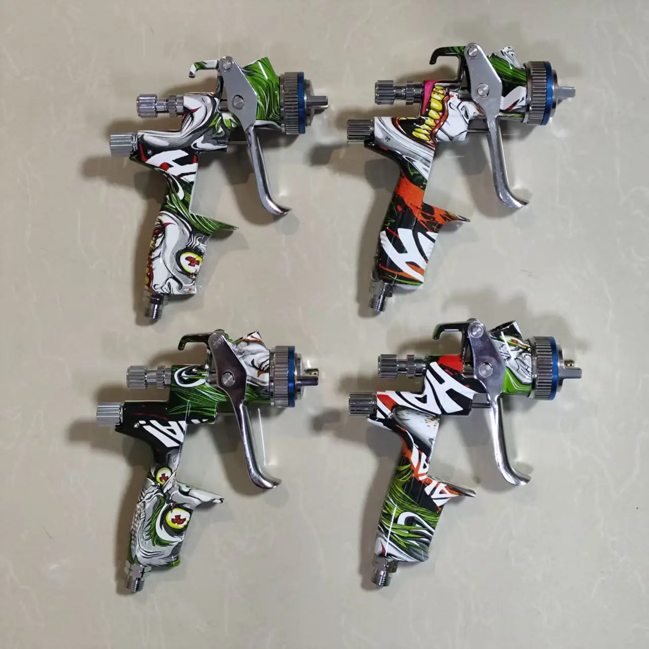 Professional Grade 4000Camouflage Automotive Paint Spray Gun High Atomization New Arrival Perfect Car Finishing OEM Gravity Feed