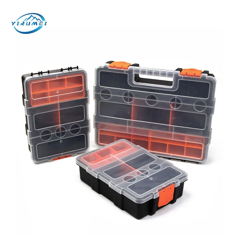 Large Capacity Fishing Tackle Box Fishing Accessories Hardware Tool Storage Box Fish Hook Lure Fake Bait Box Fishing Supplies