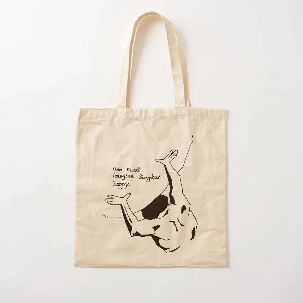 

Sisyphus - Albert Camus Tote Bag supermarket folding bag large tote bag Canvas for women Canvas Tote