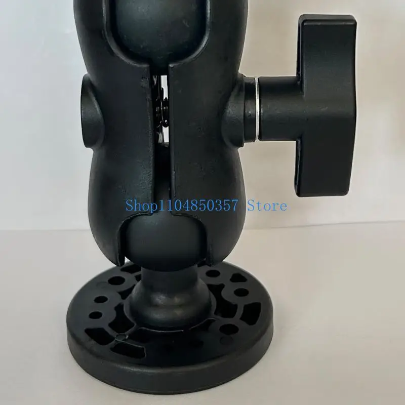 652F Electronic Fishfinder Rotating Ball Mount Plate Universals Kayak Fish Finder Plate Electronic Fish Finder Mount Base