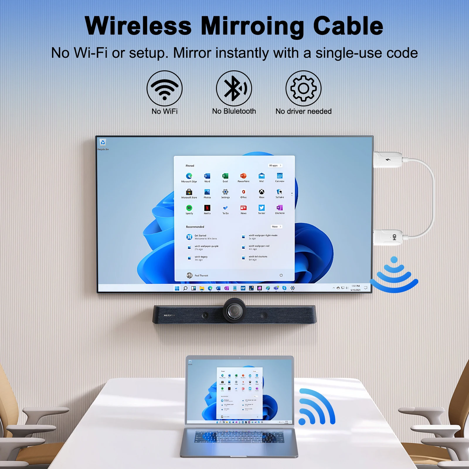 Wireless Hdmi Mirro… - image