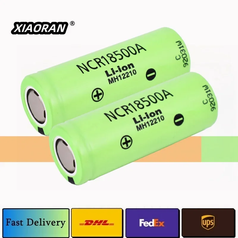 Original Panasonic 3.7V 18500 2000mAh Rechargeable Battery Li-ion NCR18500A 3.6V batteries For RC Toys flashlight Monitor Ce