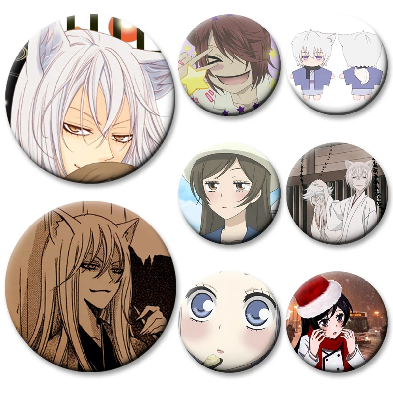 Anime Kamisama Kiss Brooches Handmade Pins Fashion Jewelry Accessories Cartoon Badge for Clothes Backpack Decoration Gifts