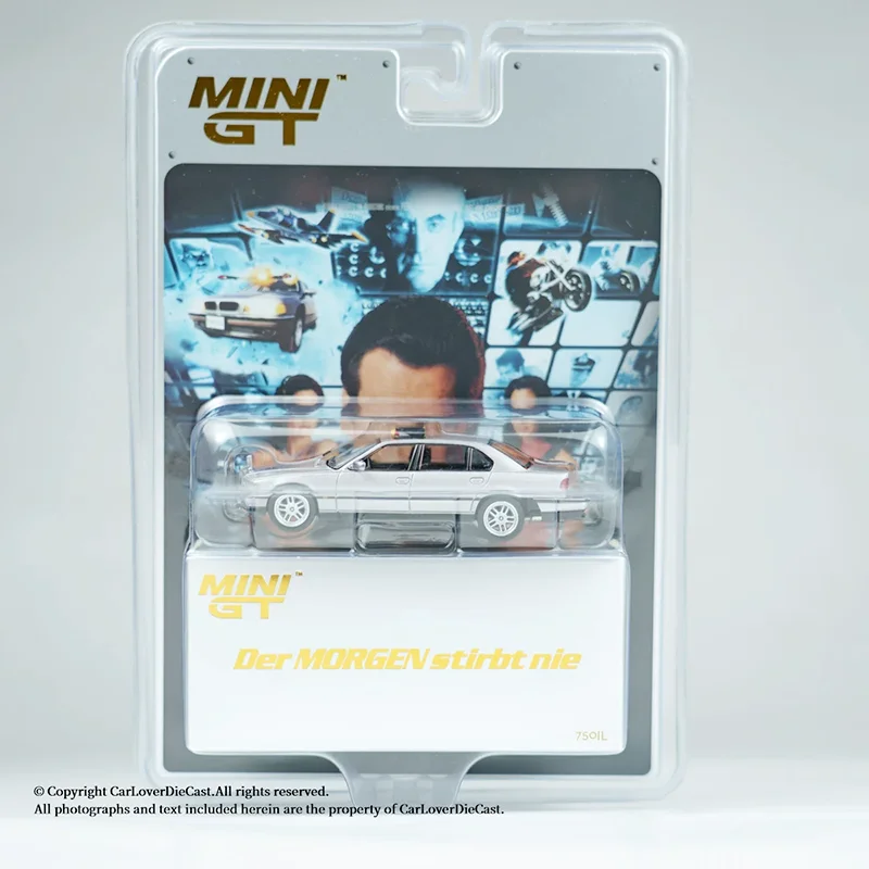 MINIGT Diecast 1:64 Scale 902 750IL Alloy Car Model Static Display Collectible Toy Gift Souvenir Decoration