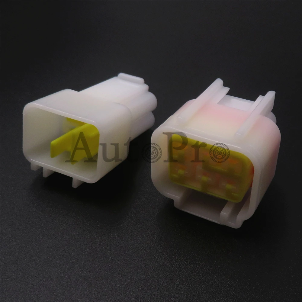 1 Set 6 Hole FW-C-6M-B FW-C-6F-B AC Assembly Auto Waterproof Wire Cable Connectors Car Male Plug Female Socket