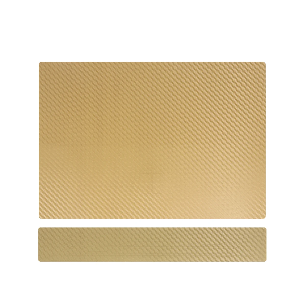 

Carbon Fiber Sticker Sturdy Notebook Stickers Pearlescent High Definition Printing Computer