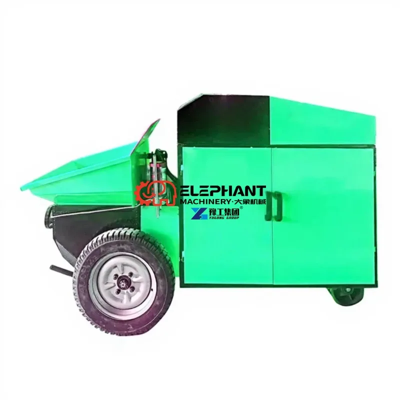 Mini Portable Diesel Concrete Pump High Efficiency Machine for Secondary Structure Column Concrete Pouring Construction