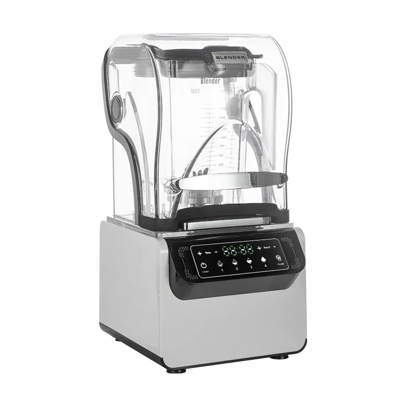 

Commercial 3 in 1 heavy duty blender mixer Multi-functional smoothie blender machine Soundproof cover ice breaker juicer