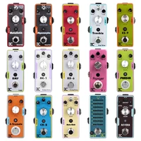Pedal de efectos de guitarra eléctrica ENO EX, distorsión clásica, Echo Delay Chorus Overdrive Tremolo Wow, ecualización de sonido, Reverb Peda
