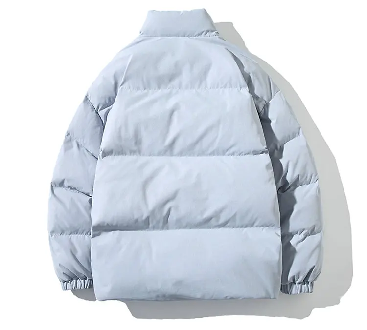 Autumn Winter Jacket Men Thicken Warm Cotton-padded Mens Jackets Slim Fit Stand Collar Youth Winter Jackets and Coats For Me