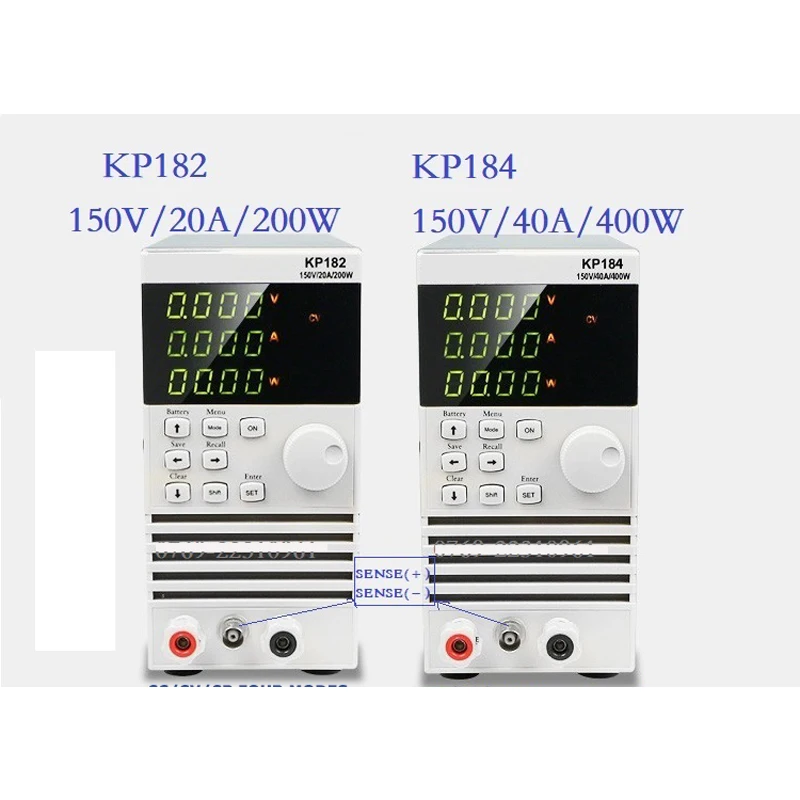 200W 400W Upgrade DC Electronic Load 150V 20A 40A RS485/232 High Precision for Battery Discharge Power Test