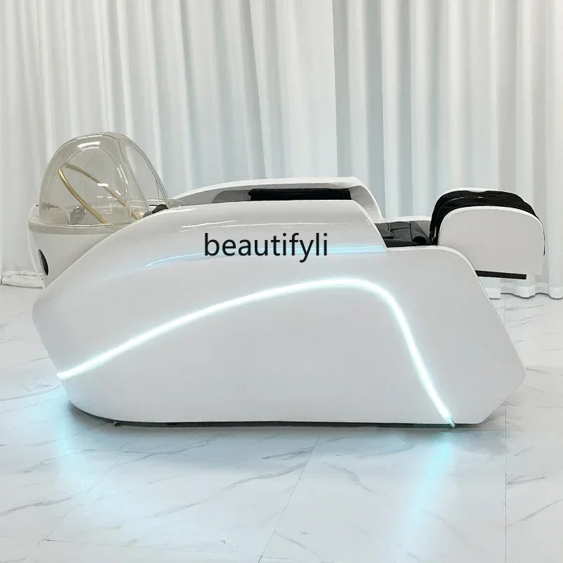 

xzHigh-End Automatic Intelligent Electric Massage Shampoo Bed Barber Shop Special Water Circulation Fumigation Head Therapy