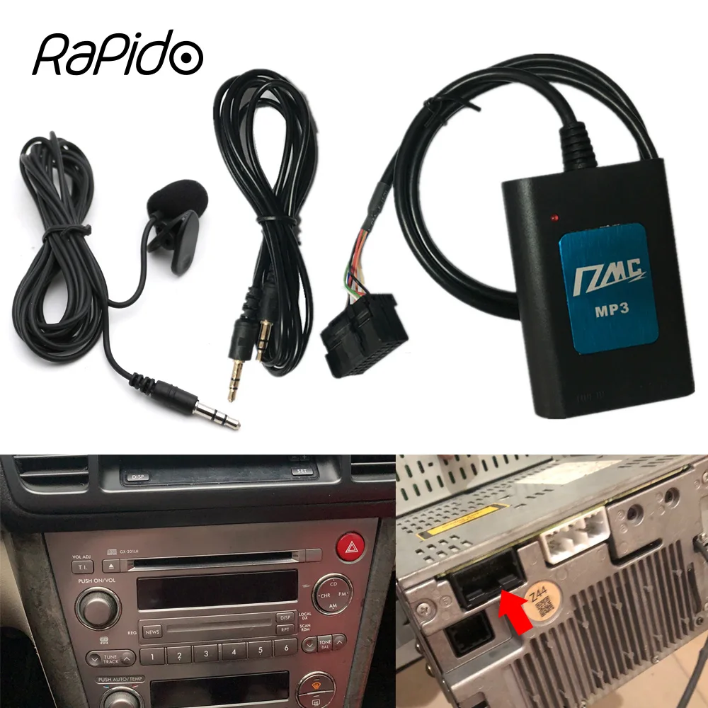 Автомобильный DMC цифровой адаптер Bluetooth 5,0 USB SD AUX для