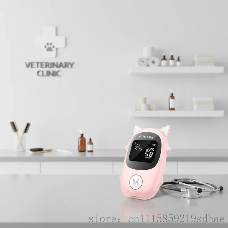 Lorvmed Animal Vitals ns Monitor SUN-60H Handheld Portle Veterinary Pulse Oximeter High Accuracy