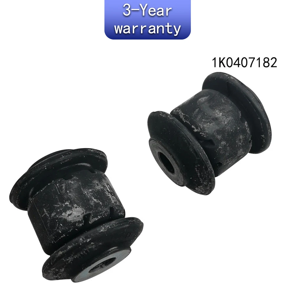

2Pcs Triangle arm liner For VW Caddy Touran Magotan Passat Golf Tiguan Scirocco 1K0407182 1K0407182A 1K0407182F