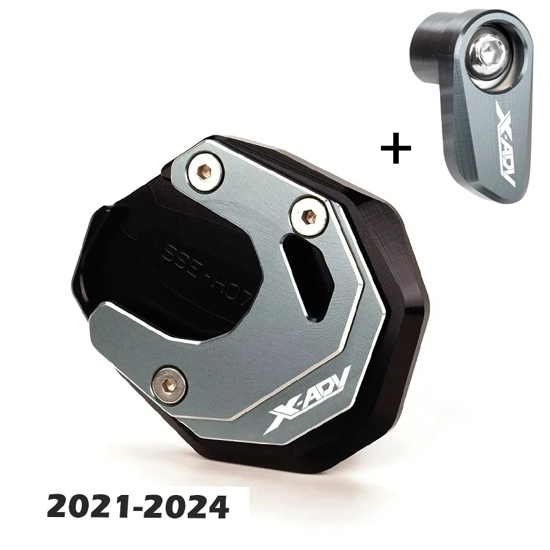 For Honda X ADV XADV 750 XADV750 2017-2024 2020 2021 Motorcycle Accessories Side Stand Kickstand Enlarger Pad ABS Sensor Guard