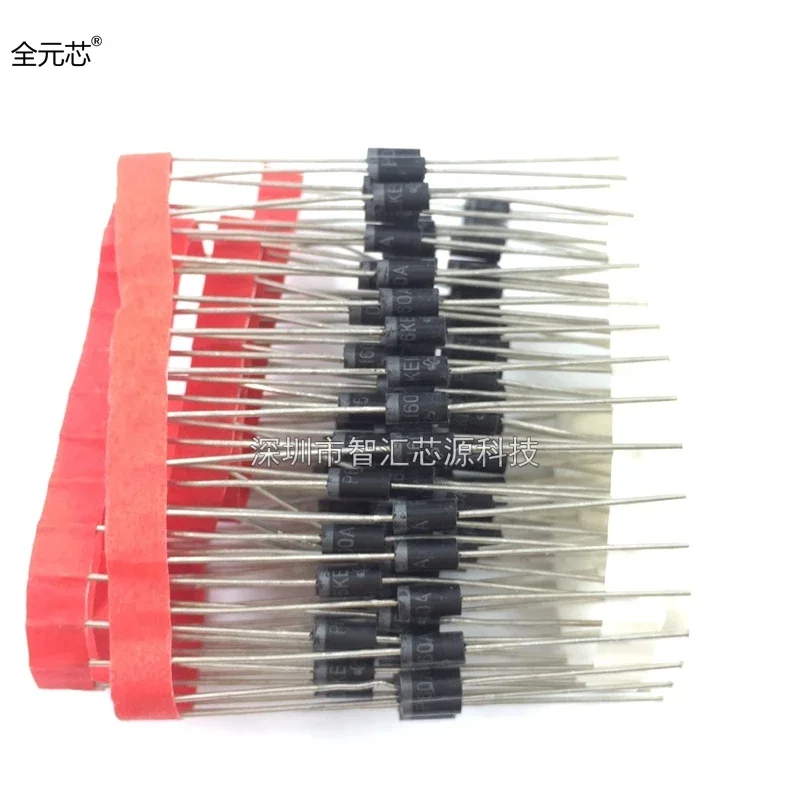 10PCS/LOT P6KE160A Transient suppression diode TVS 600W 160V Unidirectional direct insertion DO15
