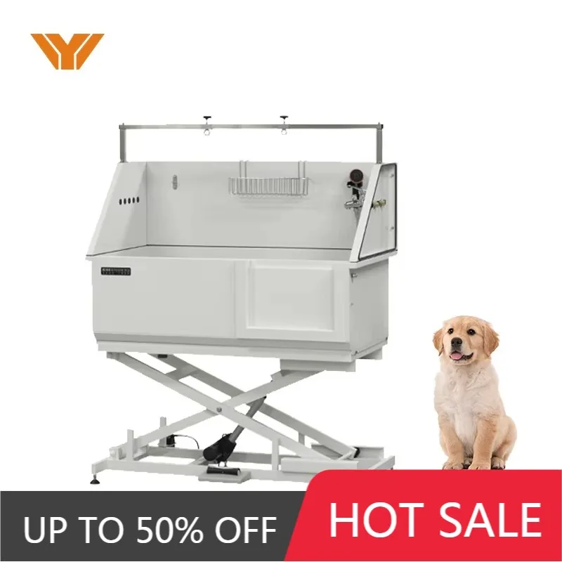 2026 Pet Dog Bath Tub Eco-Friendly Stainless Steel Modern Design High Quality Grooming Table For Dogs Cats Small Animals