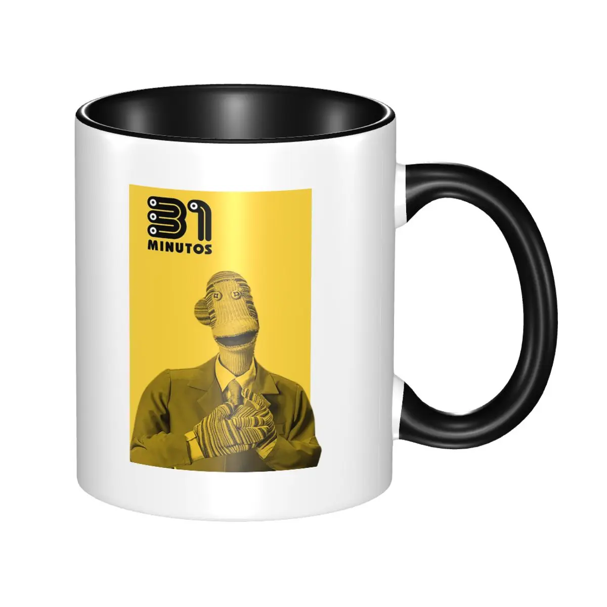 Copia De Tulio Trivino And Juan Carlos Bodoque 31 Minutos Mug Ceramic Coffee Cups Tea Mugs Milk Cup Drinkware Gifts for Friends