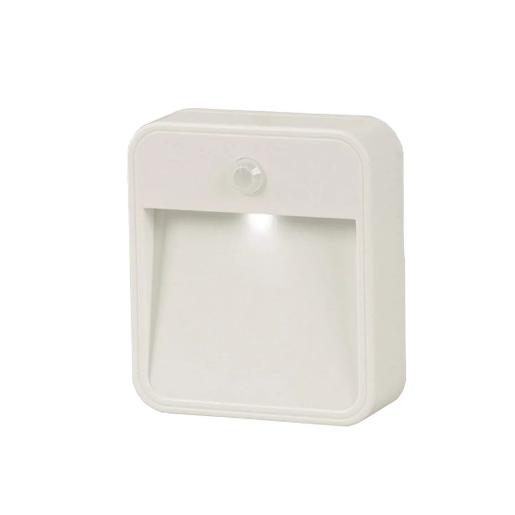 2 قطعة Led محس حركة ضوء 0.3 واط الأبيض السيارات ضوء الليل لخزانة المدخل الحمام خزانة غرفة النوم الدرج الحضانة رقم #6