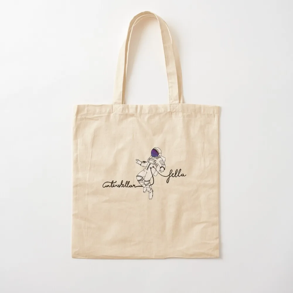 Elbow Little Fictions Lyric Fella Interstellar Tote Bag cute pouch bag Women's beach bags Canvas Tote Bag