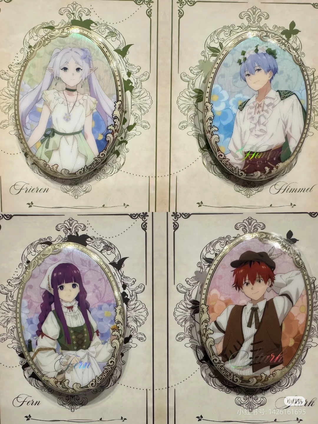 In Stock Frieren: Beyond Journey's End X KFC Official Collaboration Merchandise Himmel Fern Stark Badge Bucket Limited Edition