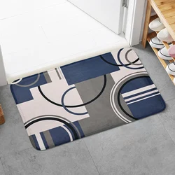 1PCModern European Style Floor Mat Non Slip Absorbent Entrance Door Mat Bathroom Shower Mat Household Bathroom Bedroom Floor Mat