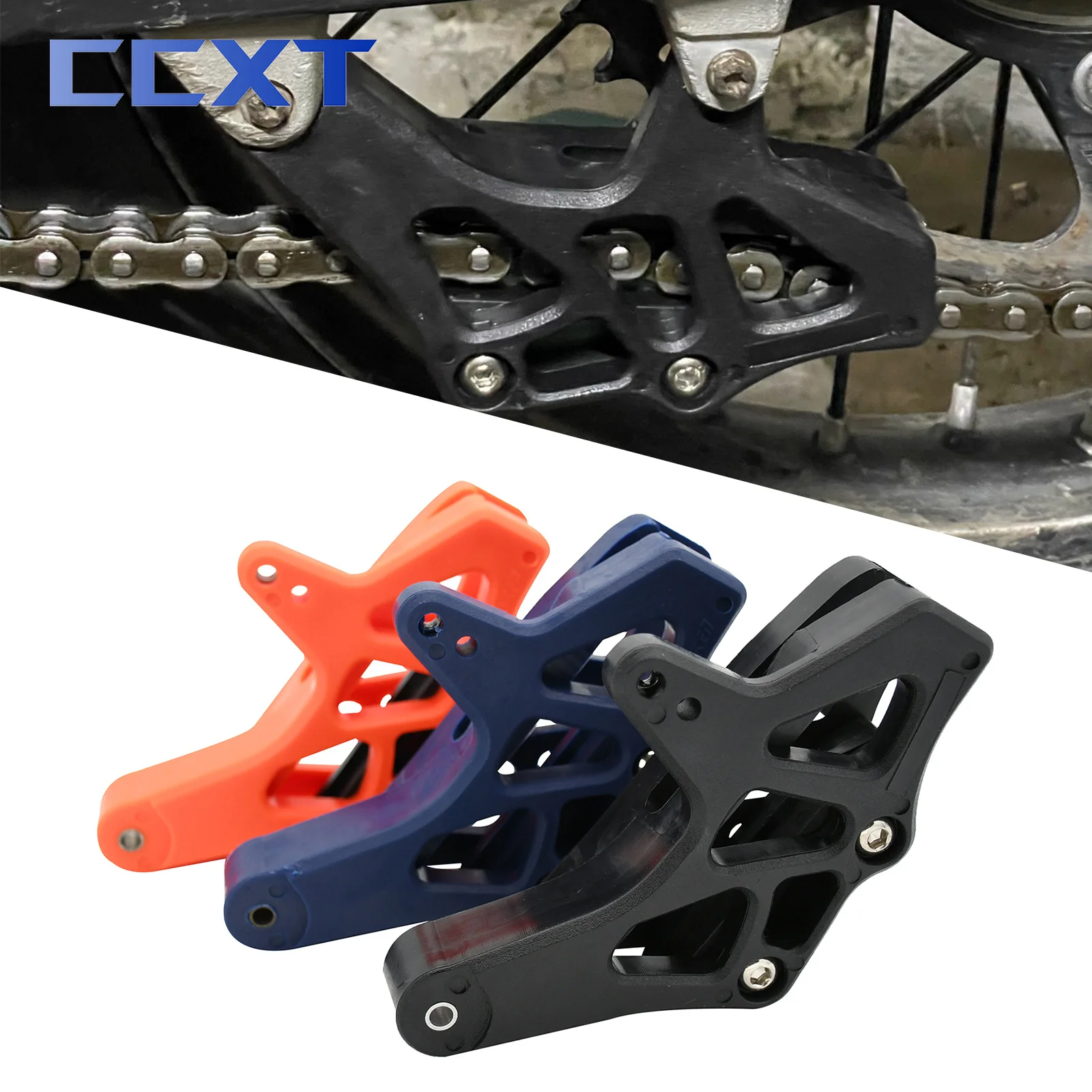 Motorcycle Plastic Chain Guide Guard Protector For Husqvarna TC TE TX FC FE FS FX 85 125-501 2014-2020 Motocross Universal parts