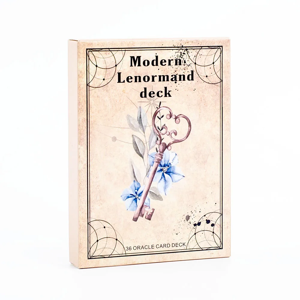 Modern Lenormand Deck Board Game English Version 36 Card Deck 10.3*7.3cm Beautifully Illustrated Family Party Game