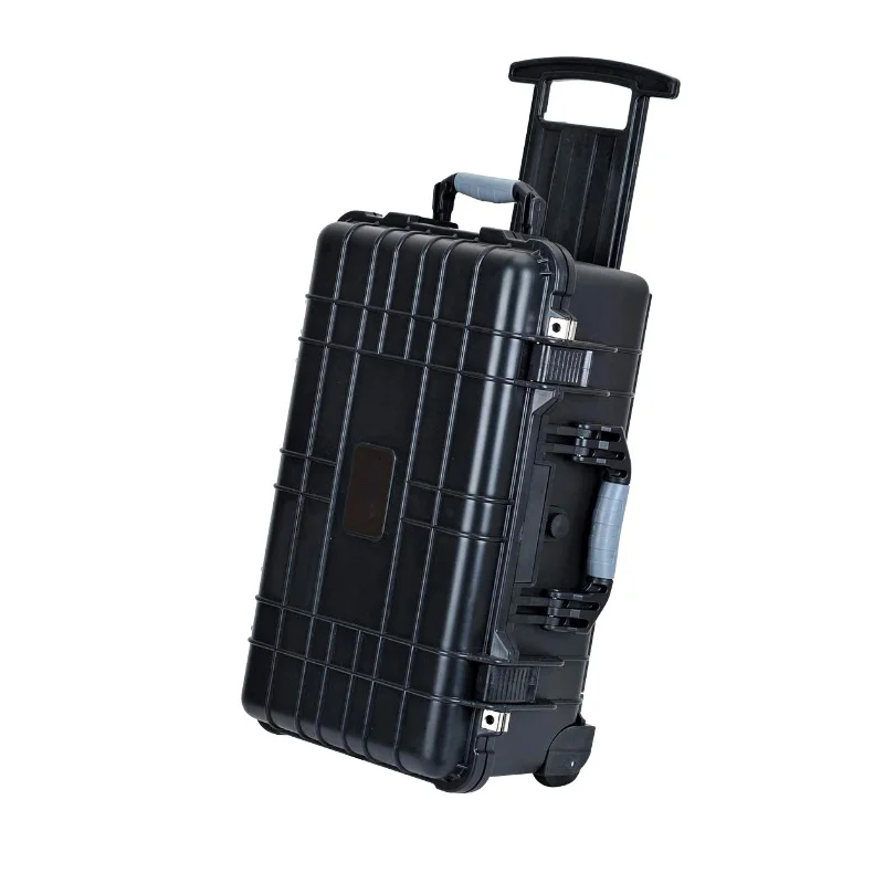 Waterproof Trolley Case Toolbox Tool Case Protective Camera  Equipment Storage Box With Pre-cut Foam