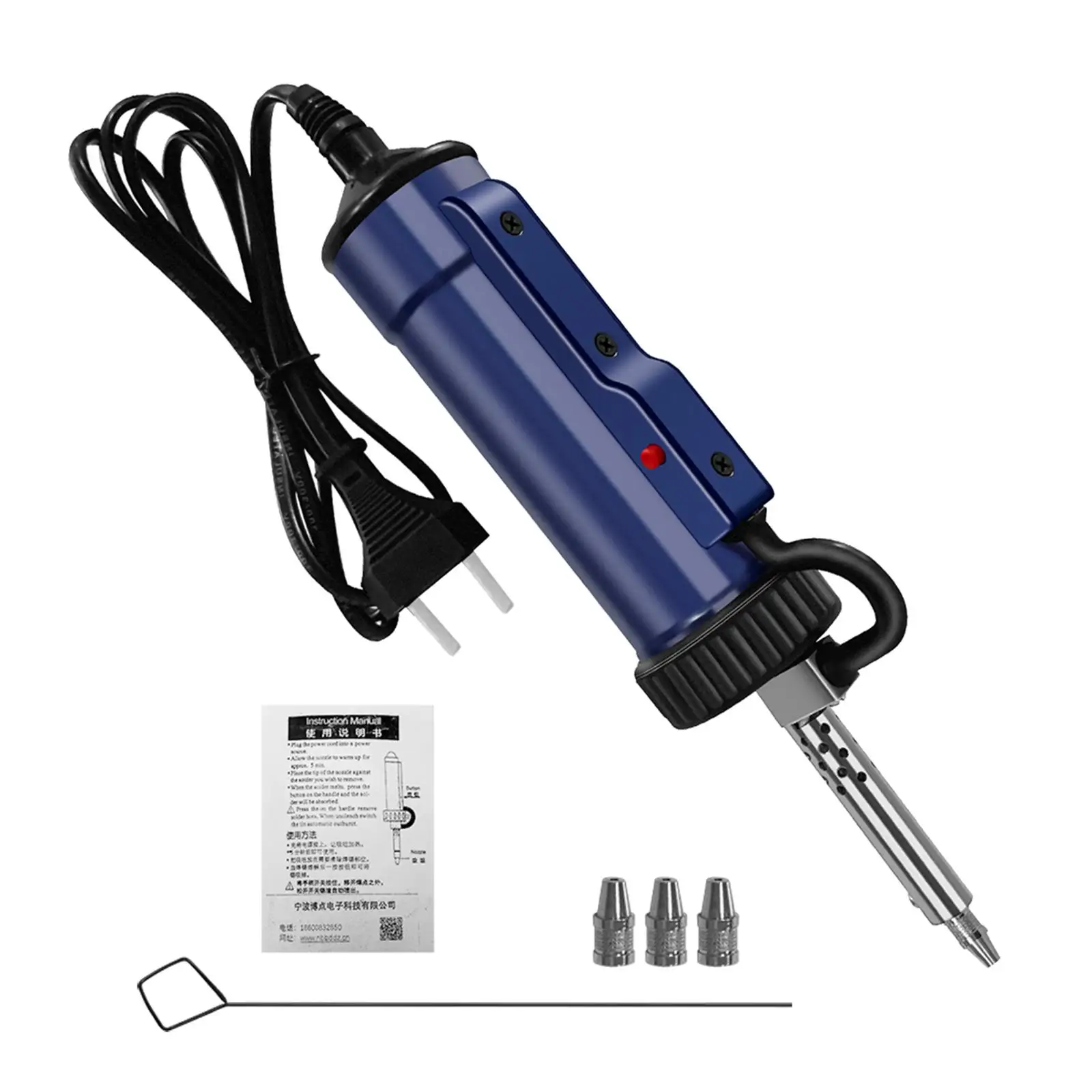 Electric Solder Tin suckers 30W Electric DIY Welding Soldering Automatic Handheld Solder Iron Kits for Home DIY Hobby Industry