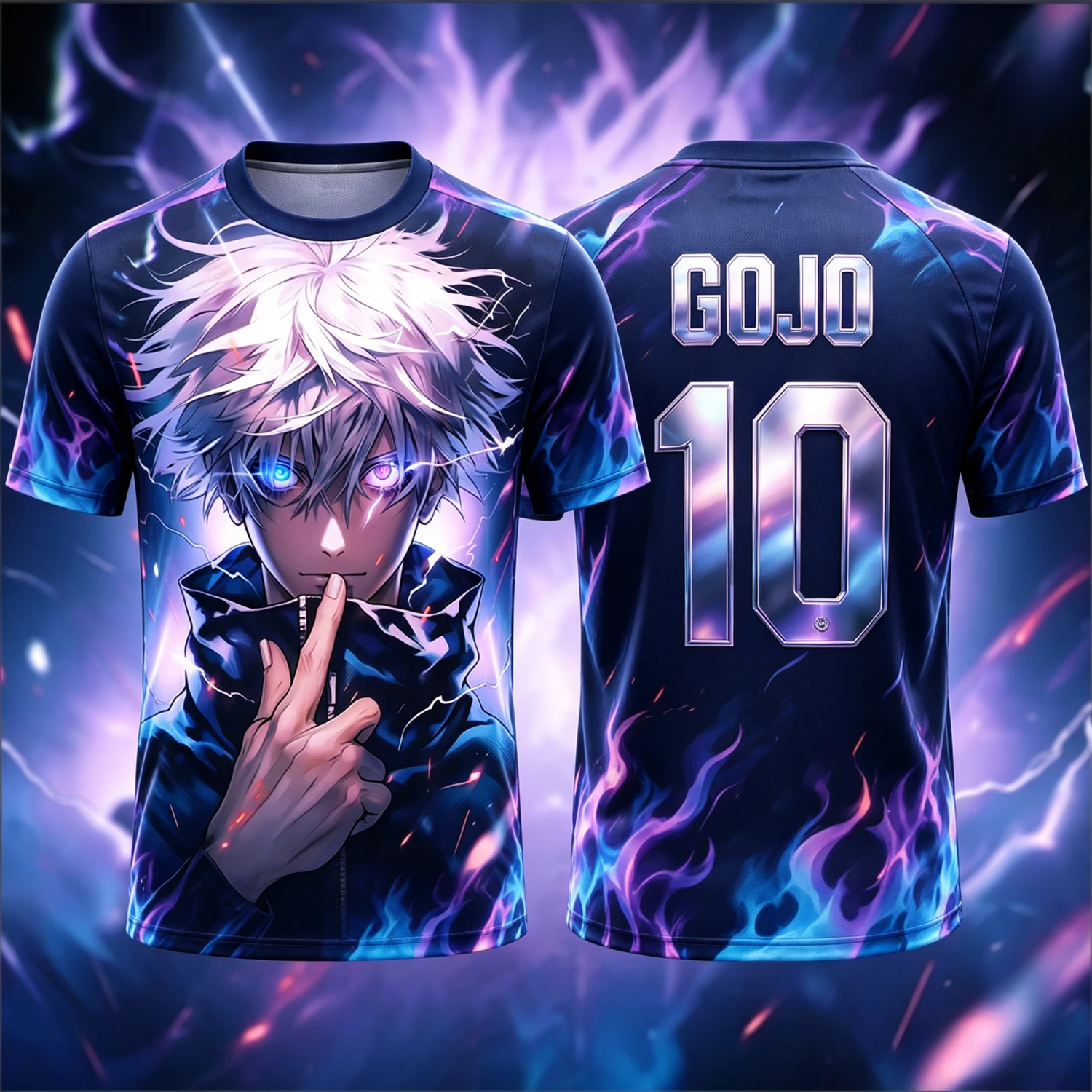 2026 Summer Jujutsu Kaisen Retro Cosplay T-shirt Men's 3D Printed Jiu Jitsu Short-sleeved Family Unisex Children's Sports Shirt