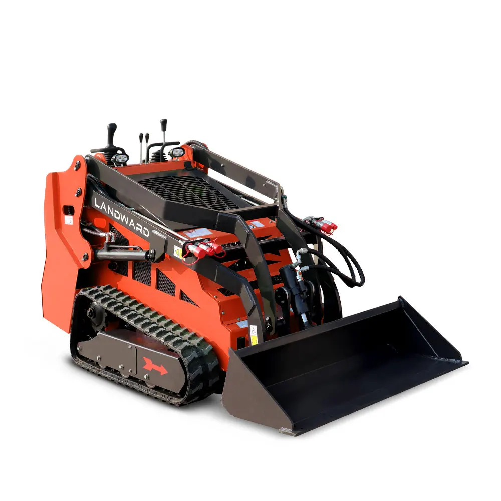 농업용 EPA/유로 5 고품질 4륜 구동 소형 스키드 로더 도매 다용도 트랙 로더 고출력 스키드 스티어 로더 맞춤 제작