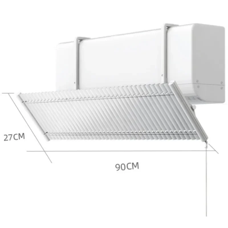 Aluminiowe żaluzje Klimatyzacja Przednia szyba Przeciwprostokątny nadmuch Deflektor powietrza Klimatyzacja domowa Przegroda Przednia szyba