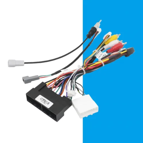 Imagen 2 del producto Arnés de cableado CAN Bus de 16 pines para Hyundai Tucson ix35 Elantra Santa Fe Kia Sportage Ceed, cable adaptador de radio Android