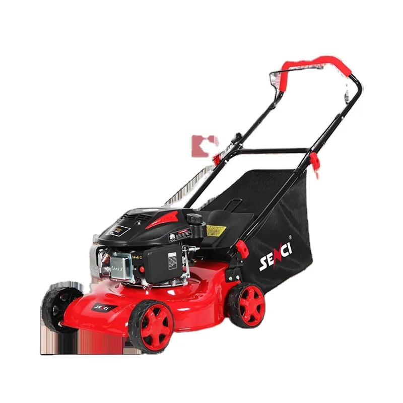 Gasoline lawnmower Industrial Grade 4-Stroke for Lawn Cutting Portable Mini Self-propelled Lawn Mower Go Cart