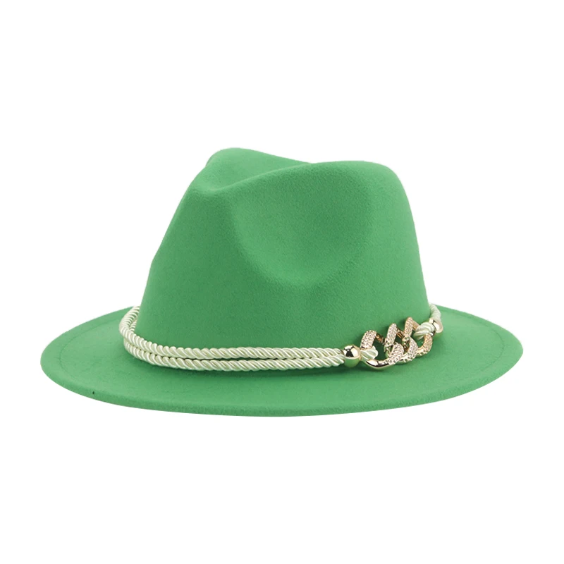 Girl Hat Boys Hat Fedoras Hats for Women 52cm 54cm Solid Small Panama Jazz Caps Belt Dress Formal Outdoor New Sombreros De Mujer