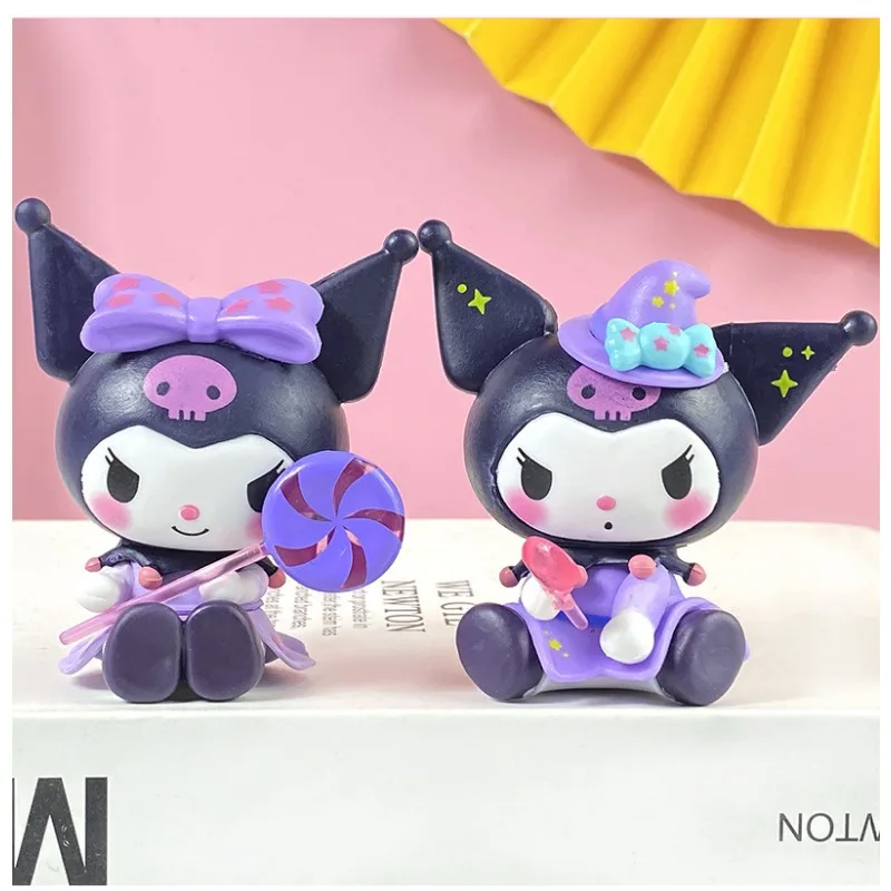 Sanrio Figure Blind Box Melody Kulomie Yugui Dog Pacha Dog Toy Doll Egg Twisting Doll Machine Ornament