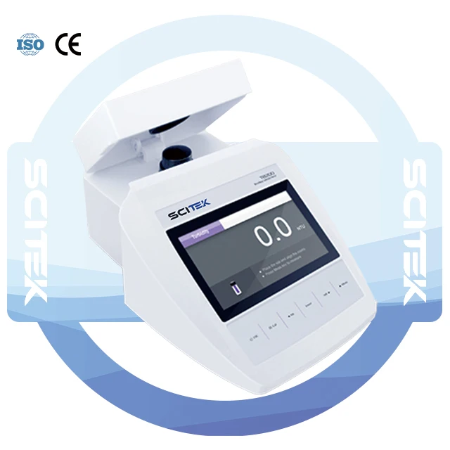 Benchtop Turbidimeter Built-in Calibration 0~1000 NTU Range One-key Recovery 2% Accuracy OEM Customizable 1-Year